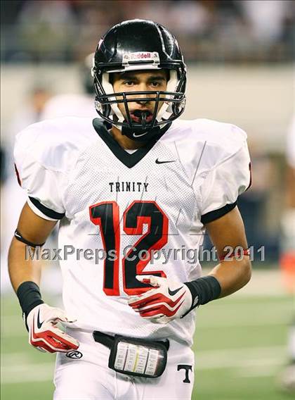 Thumbnail 3 in Allen vs. Trinity (5A Division 1 Region 1 Area Playoffs) photogallery.
