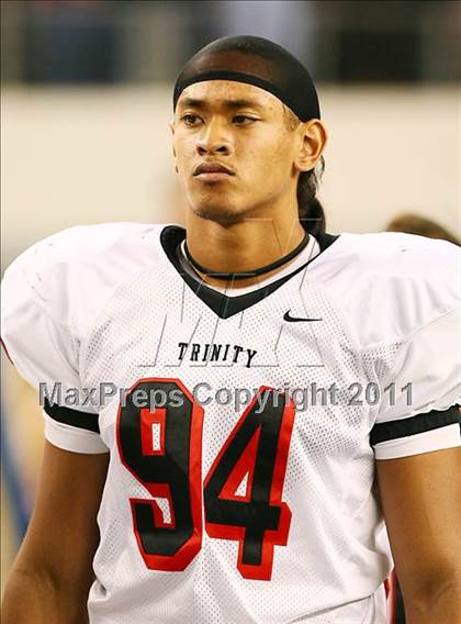 Thumbnail 3 in Allen vs. Trinity (5A Division 1 Region 1 Area Playoffs) photogallery.