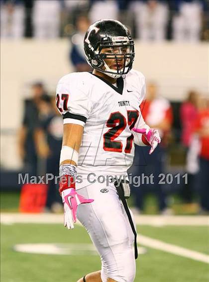 Thumbnail 2 in Allen vs. Trinity (5A Division 1 Region 1 Area Playoffs) photogallery.