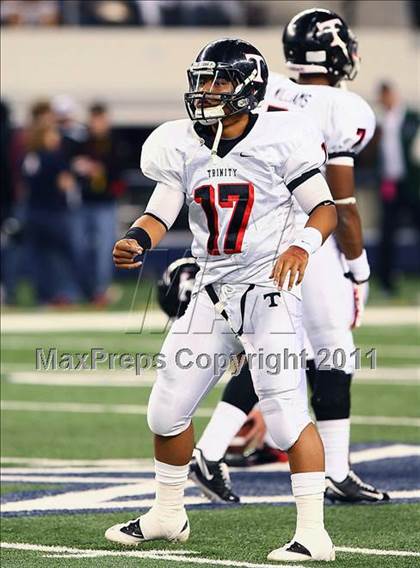 Thumbnail 2 in Allen vs. Trinity (5A Division 1 Region 1 Area Playoffs) photogallery.
