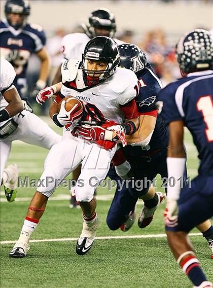 Thumbnail 2 in Allen vs. Trinity (5A Division 1 Region 1 Area Playoffs) photogallery.