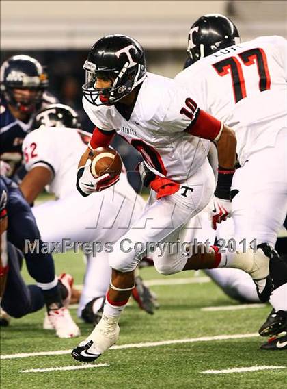 Thumbnail 2 in Allen vs. Trinity (5A Division 1 Region 1 Area Playoffs) photogallery.