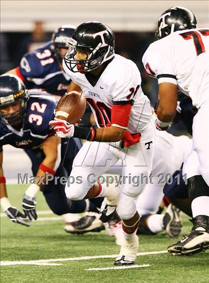 Thumbnail 3 in Allen vs. Trinity (5A Division 1 Region 1 Area Playoffs) photogallery.