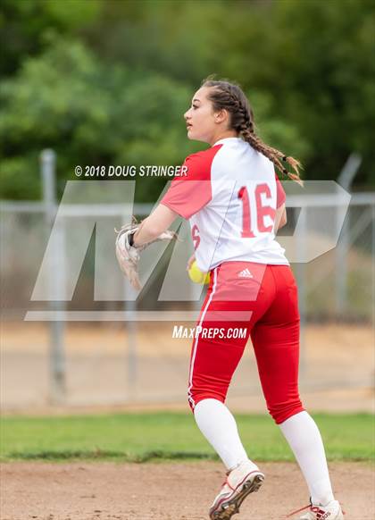 Thumbnail 1 in CCS Division II Softball Championship (Carmel vs. Santa Catalina) photogallery.