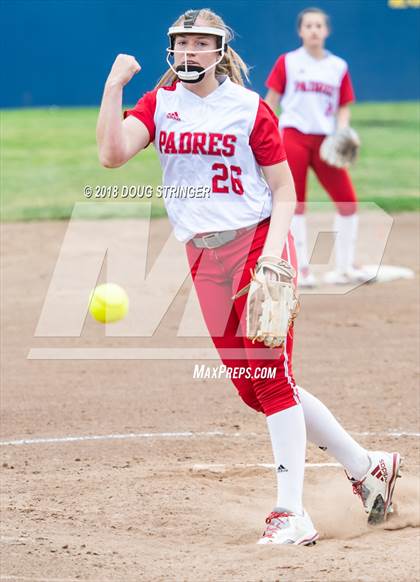 Thumbnail 1 in CCS Division II Softball Championship (Carmel vs. Santa Catalina) photogallery.