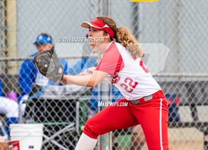 Thumbnail 1 in CCS Division II Softball Championship (Carmel vs. Santa Catalina) photogallery.