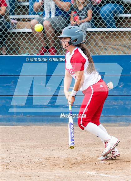 Thumbnail 2 in CCS Division II Softball Championship (Carmel vs. Santa Catalina) photogallery.