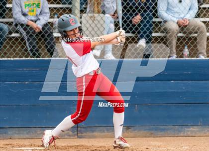 Thumbnail 2 in CCS Division II Softball Championship (Carmel vs. Santa Catalina) photogallery.