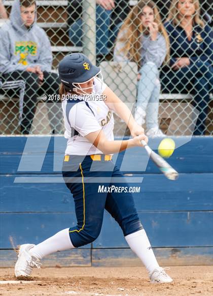 Thumbnail 3 in CCS Division II Softball Championship (Carmel vs. Santa Catalina) photogallery.