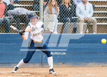 Thumbnail 1 in CCS Division II Softball Championship (Carmel vs. Santa Catalina) photogallery.