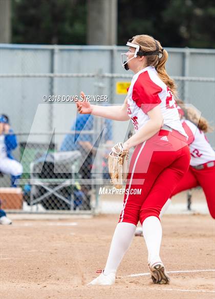 Thumbnail 3 in CCS Division II Softball Championship (Carmel vs. Santa Catalina) photogallery.