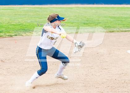 Thumbnail 3 in CCS Division II Softball Championship (Carmel vs. Santa Catalina) photogallery.