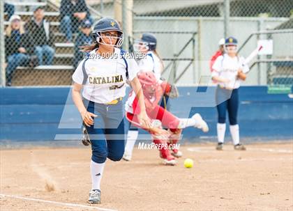 Thumbnail 2 in CCS Division II Softball Championship (Carmel vs. Santa Catalina) photogallery.