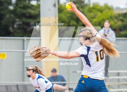 Thumbnail 3 in CCS Division II Softball Championship (Carmel vs. Santa Catalina) photogallery.