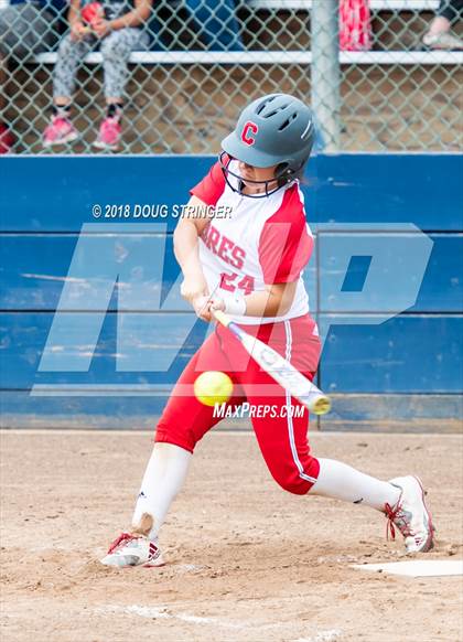 Thumbnail 2 in CCS Division II Softball Championship (Carmel vs. Santa Catalina) photogallery.