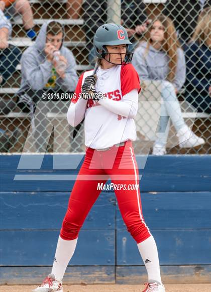 Thumbnail 2 in CCS Division II Softball Championship (Carmel vs. Santa Catalina) photogallery.