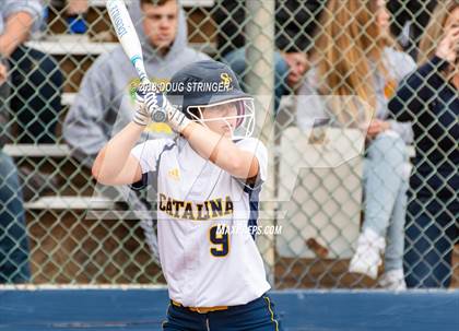 Thumbnail 2 in CCS Division II Softball Championship (Carmel vs. Santa Catalina) photogallery.
