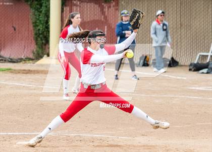 Thumbnail 2 in CCS Division II Softball Championship (Carmel vs. Santa Catalina) photogallery.