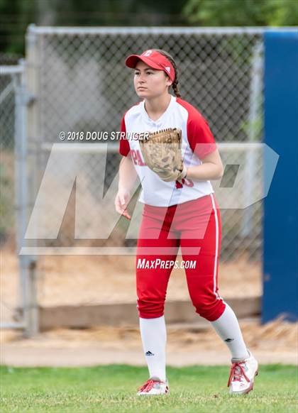 Thumbnail 2 in CCS Division II Softball Championship (Carmel vs. Santa Catalina) photogallery.