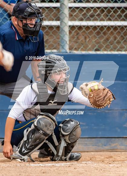 Thumbnail 3 in CCS Division II Softball Championship (Carmel vs. Santa Catalina) photogallery.
