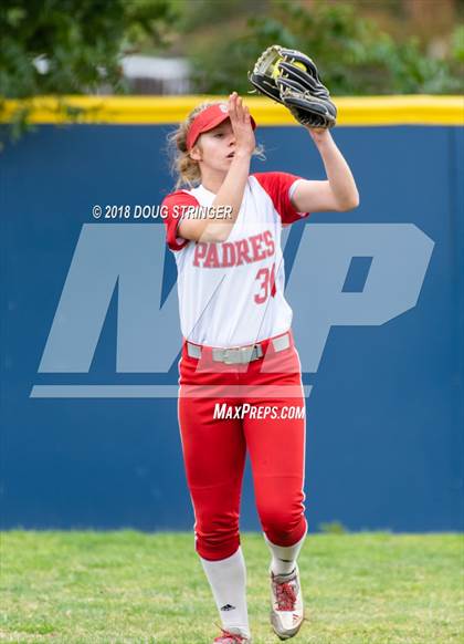Thumbnail 2 in CCS Division II Softball Championship (Carmel vs. Santa Catalina) photogallery.
