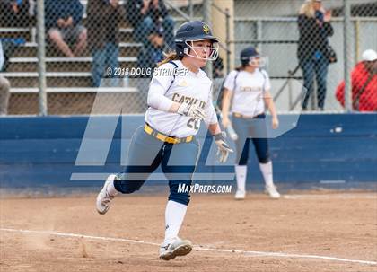 Thumbnail 3 in CCS Division II Softball Championship (Carmel vs. Santa Catalina) photogallery.