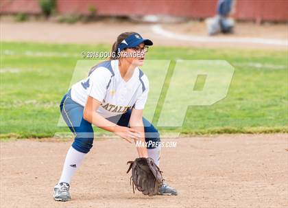 Thumbnail 3 in CCS Division II Softball Championship (Carmel vs. Santa Catalina) photogallery.