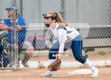 Thumbnail 2 in CCS Division II Softball Championship (Carmel vs. Santa Catalina) photogallery.