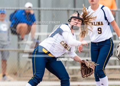 Thumbnail 1 in CCS Division II Softball Championship (Carmel vs. Santa Catalina) photogallery.