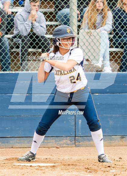 Thumbnail 1 in CCS Division II Softball Championship (Carmel vs. Santa Catalina) photogallery.