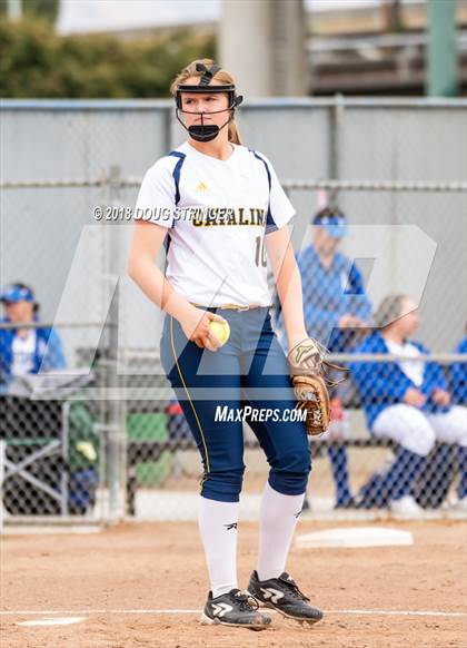 Thumbnail 3 in CCS Division II Softball Championship (Carmel vs. Santa Catalina) photogallery.