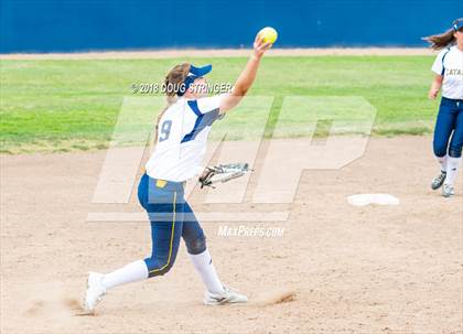 Thumbnail 2 in CCS Division II Softball Championship (Carmel vs. Santa Catalina) photogallery.