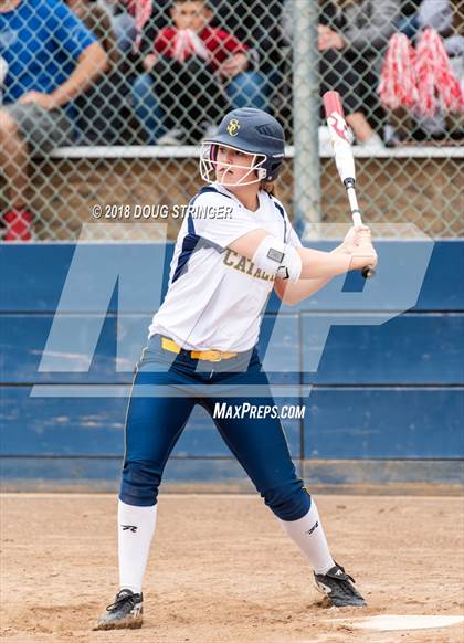 Thumbnail 2 in CCS Division II Softball Championship (Carmel vs. Santa Catalina) photogallery.