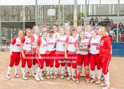 Thumbnail 2 in CCS Division II Softball Championship (Carmel vs. Santa Catalina) photogallery.