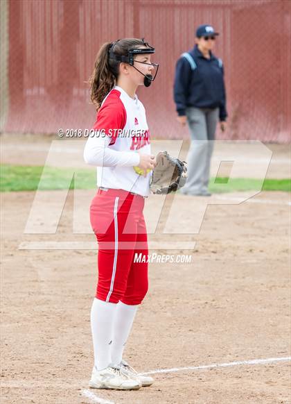 Thumbnail 1 in CCS Division II Softball Championship (Carmel vs. Santa Catalina) photogallery.