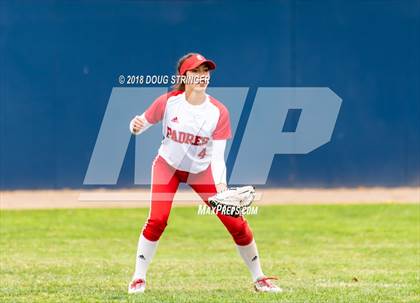 Thumbnail 2 in CCS Division II Softball Championship (Carmel vs. Santa Catalina) photogallery.
