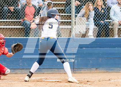 Thumbnail 2 in CCS Division II Softball Championship (Carmel vs. Santa Catalina) photogallery.