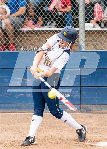Thumbnail 3 in CCS Division II Softball Championship (Carmel vs. Santa Catalina) photogallery.