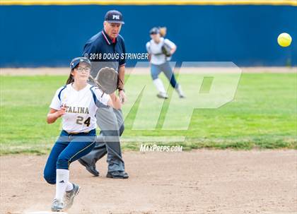 Thumbnail 3 in CCS Division II Softball Championship (Carmel vs. Santa Catalina) photogallery.
