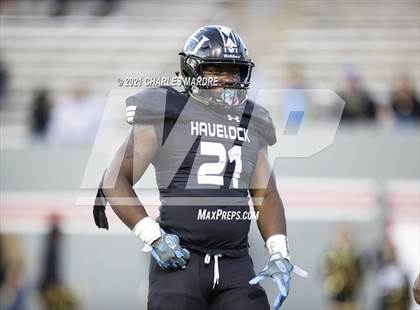 Thumbnail 2 in Havelock vs. Charlotte Catholic (NCHSAA 3A Championship) photogallery.