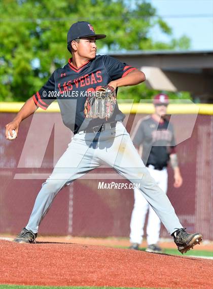 Thumbnail 2 in Las Vegas @ Faith Lutheran (NIAA 5A Round 1) photogallery.