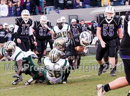 Thumbnail 3 in West Stokes vs. Kinston (NCHSAA 2AA State Final) photogallery.
