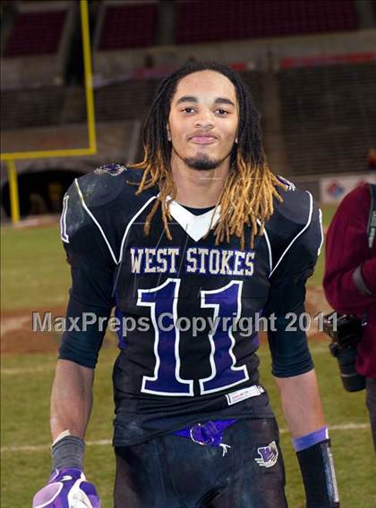 Thumbnail 3 in West Stokes vs. Kinston (NCHSAA 2AA State Final) photogallery.