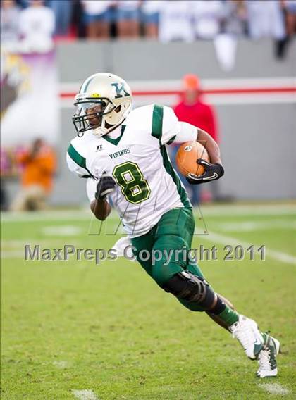 Thumbnail 2 in West Stokes vs. Kinston (NCHSAA 2AA State Final) photogallery.