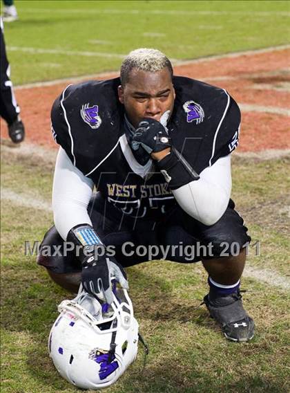 Thumbnail 2 in West Stokes vs. Kinston (NCHSAA 2AA State Final) photogallery.