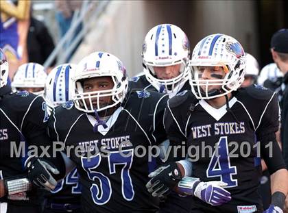 Thumbnail 2 in West Stokes vs. Kinston (NCHSAA 2AA State Final) photogallery.