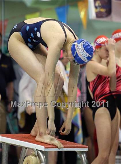Thumbnail 2 in NYSPHSAA Girls Swimming & Diving Championships photogallery.