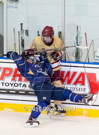Thumbnail 3 in Malden Catholic @ Boston College High photogallery.