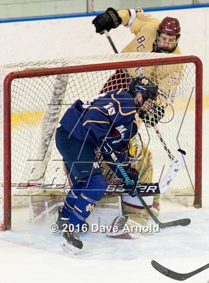 Thumbnail 1 in Malden Catholic @ Boston College High photogallery.