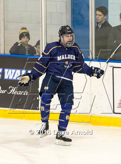 Thumbnail 1 in Malden Catholic @ Boston College High photogallery.